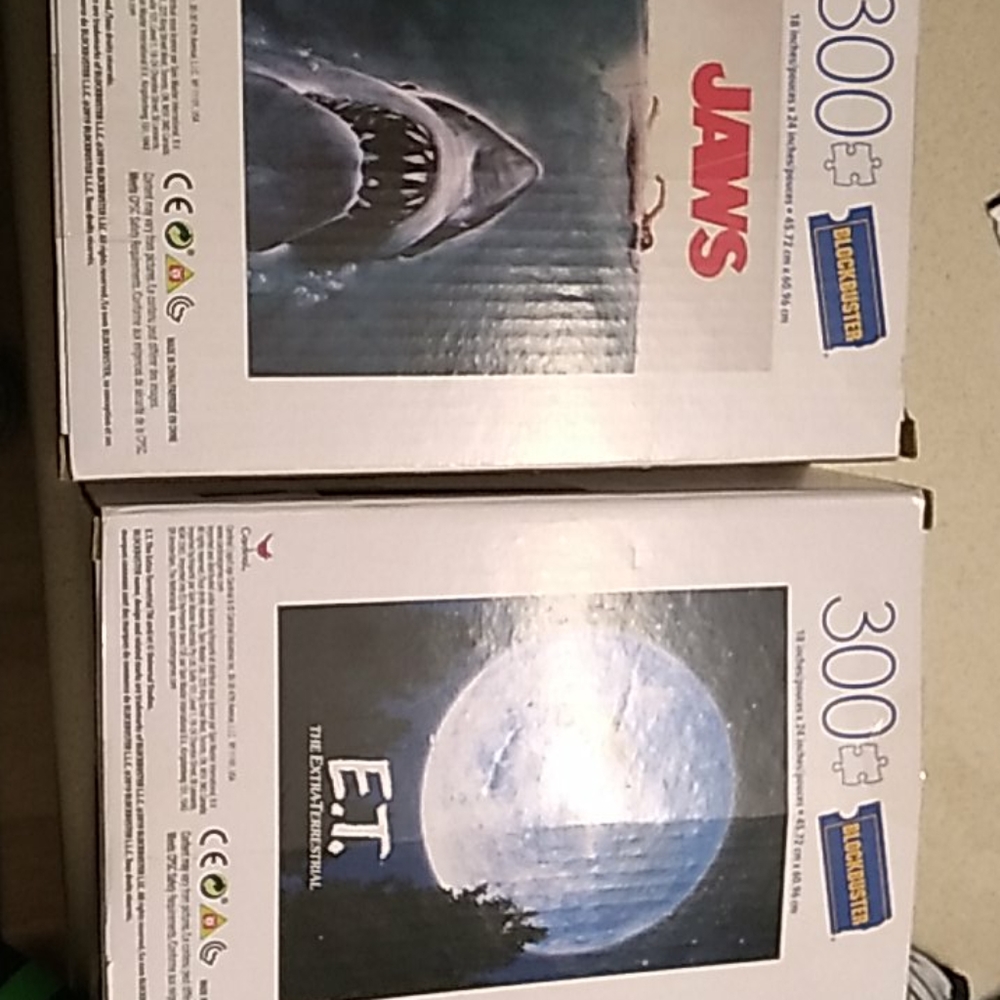 Movie poster size puzzles